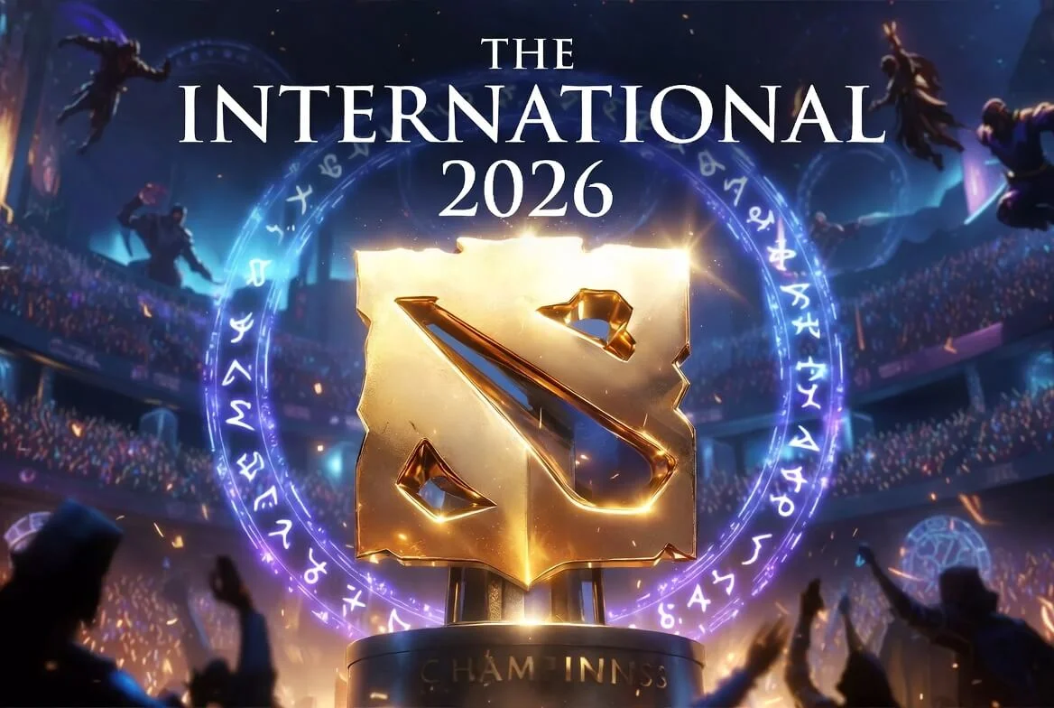 The International 2026 key art for the Shanghai finals